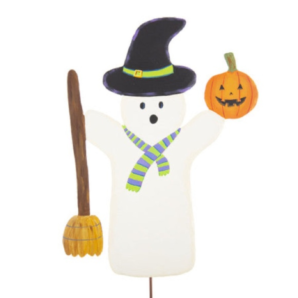Witch Ghost with Broom by The Round Top Collection
